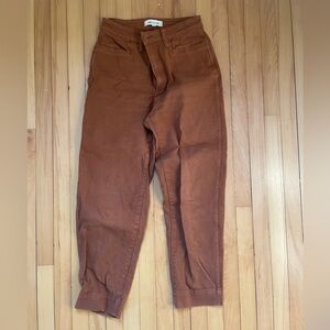 Madewell Emmett slim wide leg crop, 25